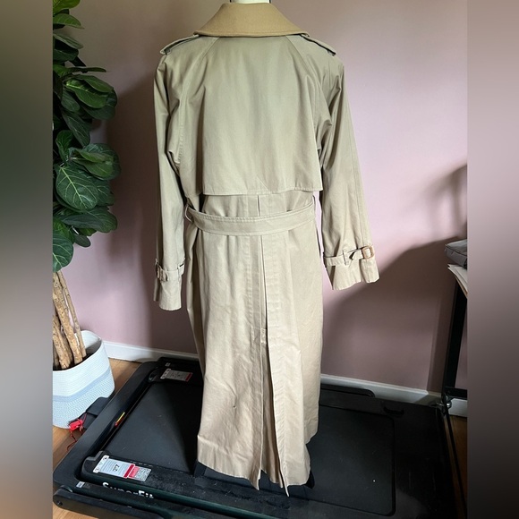 Vintage Burberry Prorsum trench coat Size 14 Extra Extra Long - Picture 6 of 16
